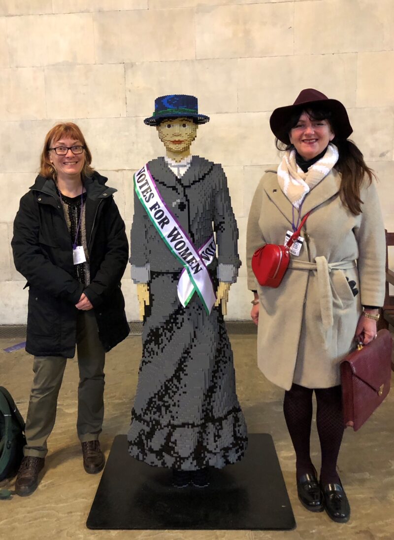 Isabelle and Paula our Paulsgrove and Milton Campaigners in Parliament 