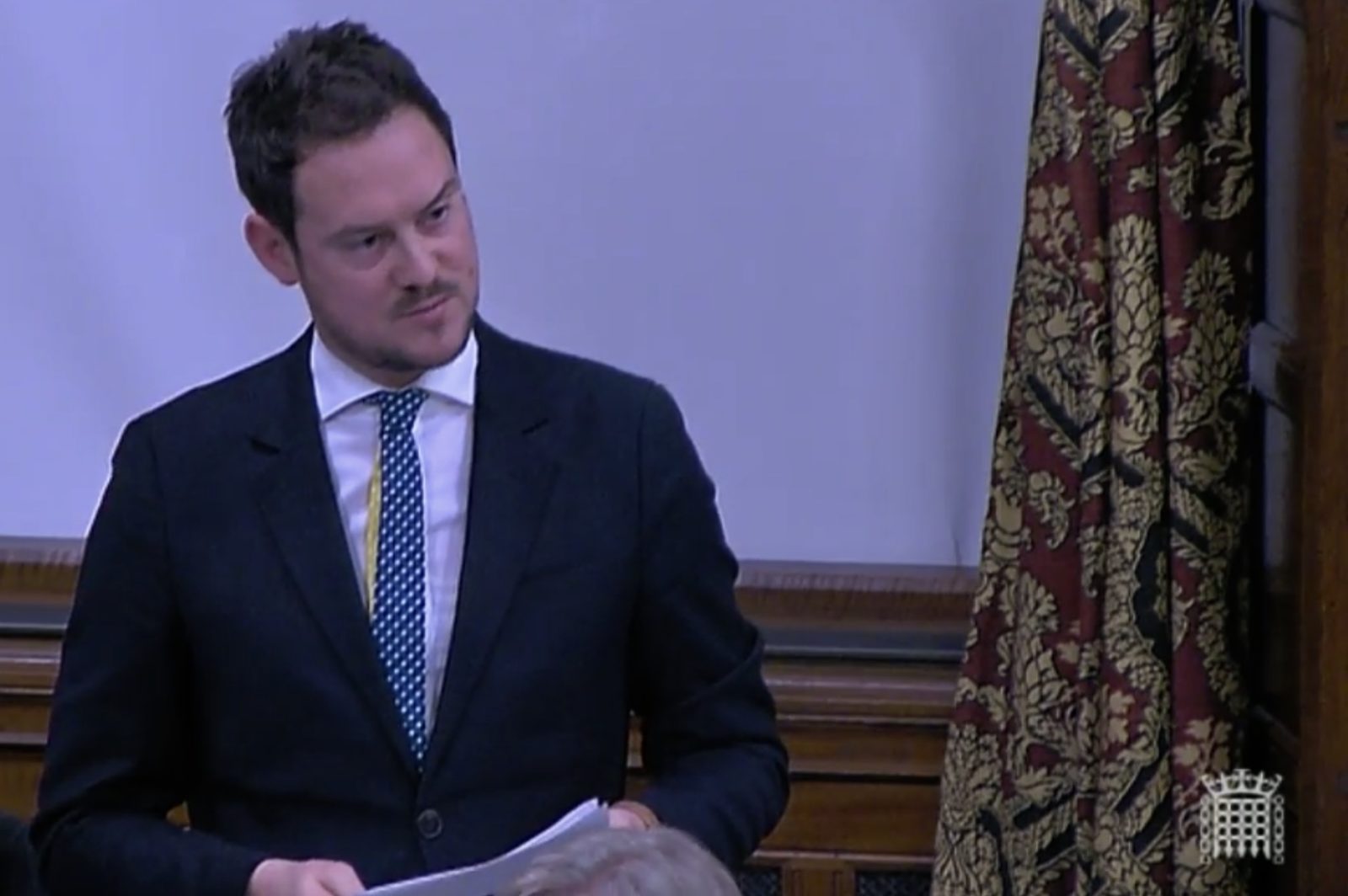 Stephen Morgan MP speaking in the debate