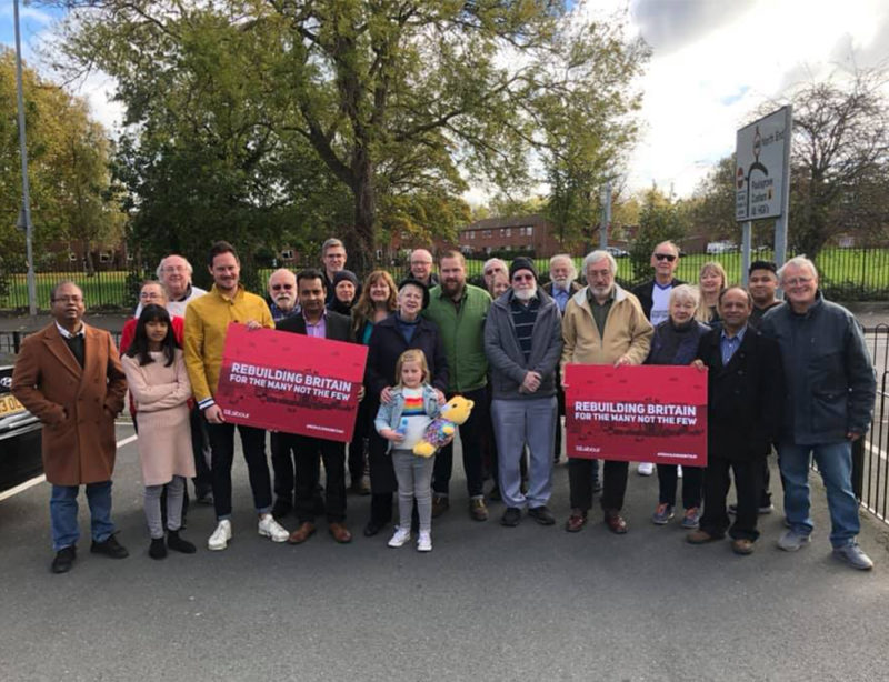 Campaigning in Portsmouth 