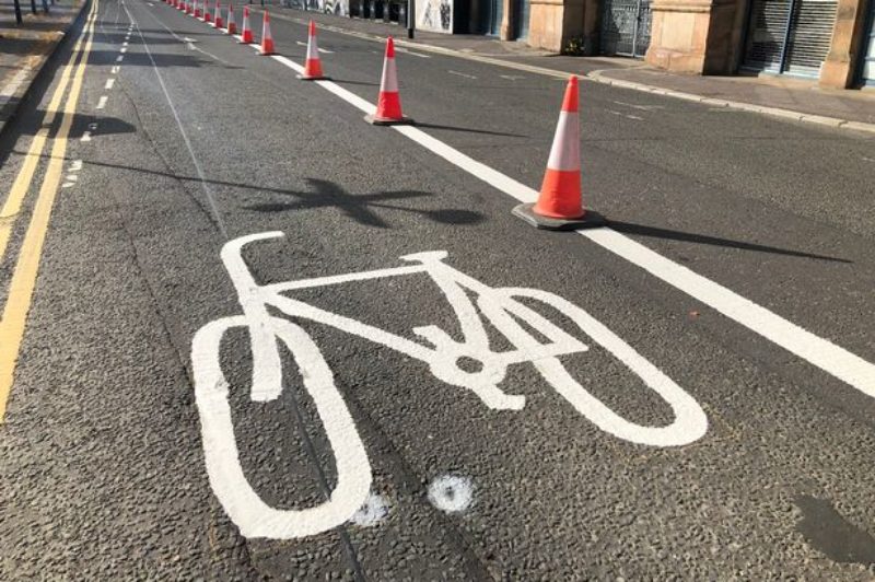 Pop Up Cycle Route