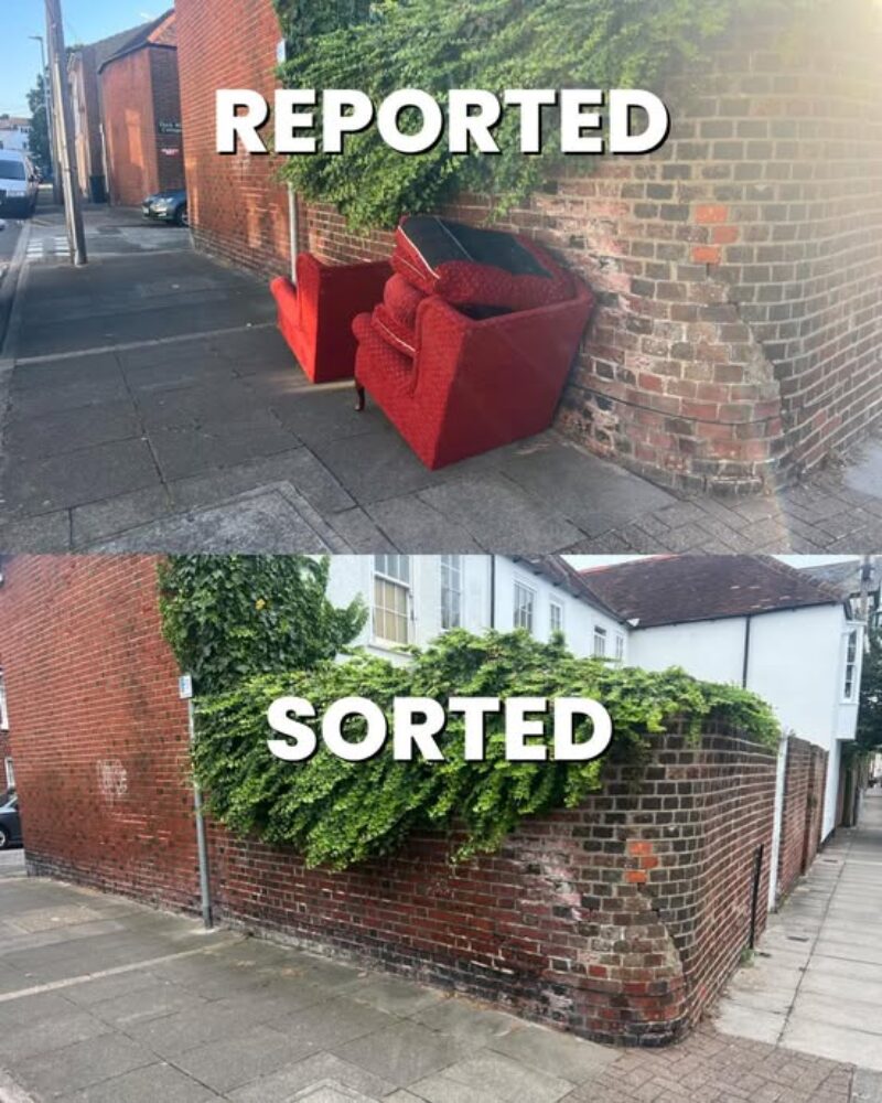 Reported then sorted